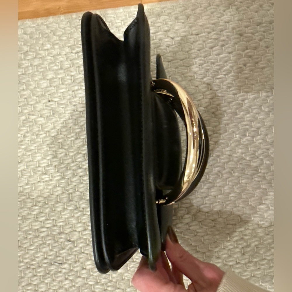 Chloe Katie Crossbody Bag - Black Leather - Picture 12 of 12